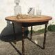 Table basse en bois brut