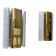 Pair of vintage wall lights, brass and white perforated metal, Hans Agne Jakobsson