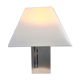Lamp aluminimum effect mirror design 70s
