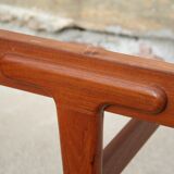 Ejvind A. Johansson scandinavian danish teak extendable dining table for Ivan Gern Mobelfabrik 60