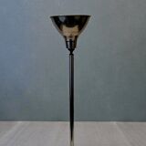 Art Deco lamp in chromed metal