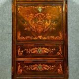 Napoleon III period lady's secretary in precious wood marquetry