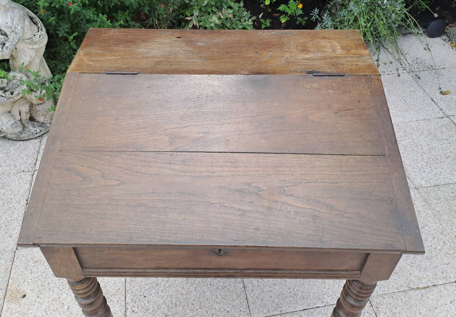 19th century oak desk