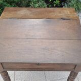 Bureau pupitre en chêne XIX ème