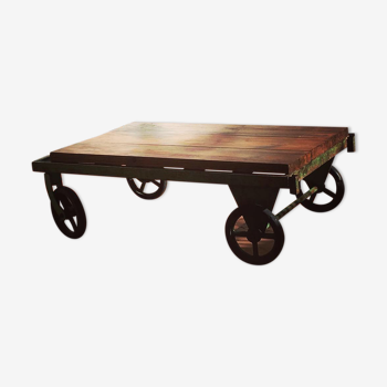 Table basse industrielle