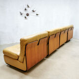 Vintage Italian design modular sofa