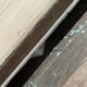 Vintage raw wood Indian coffee table