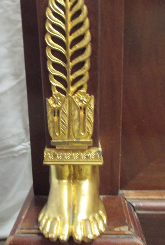 Acajou Library of Cuba Scd Empire decorated with 50 gilded bronzes