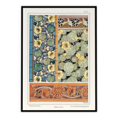 Poster "Capucine", based on an Art Nouveau lithograph from 1897.
