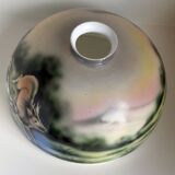 Suspension in vintage opaline.