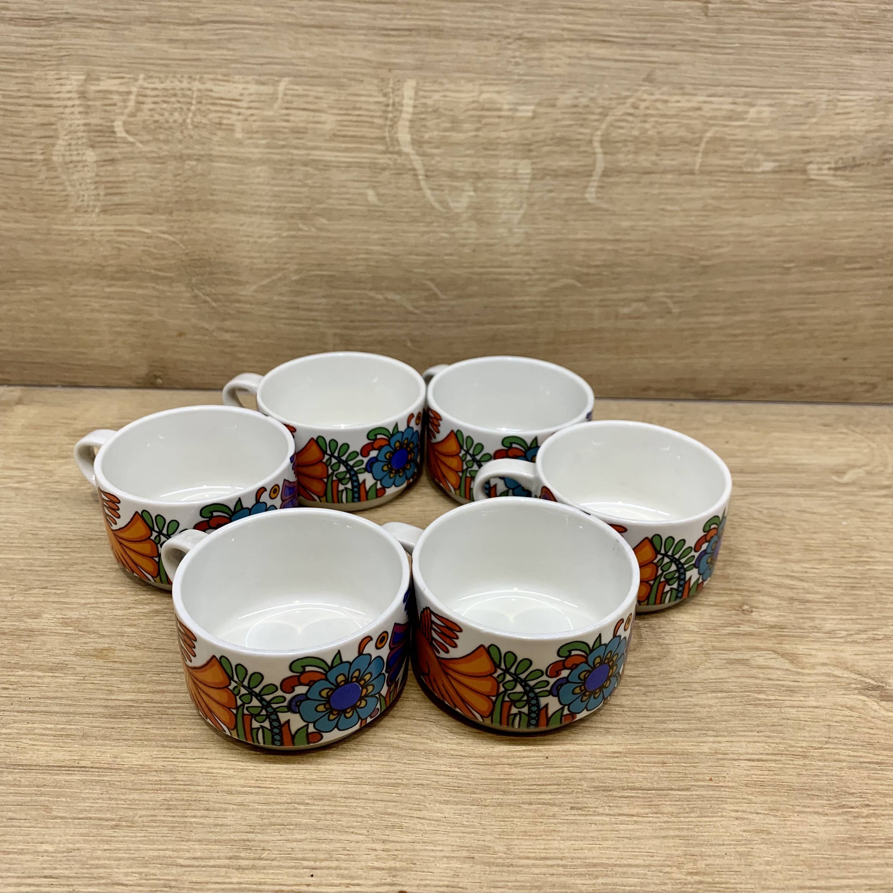 Set of 6 small coffe cups Villeroy & Boch Acapulco