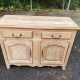 Renovated 19th century solid oak sideboard 140cm
