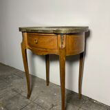 Kidney table transition style, side cabinet small chest of drawers.