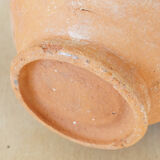 Old Berber vase in painted terracotta