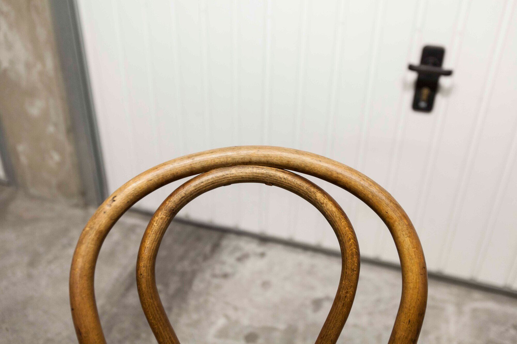 Mundus Vienna Austria 1910 curved wood bistro chair