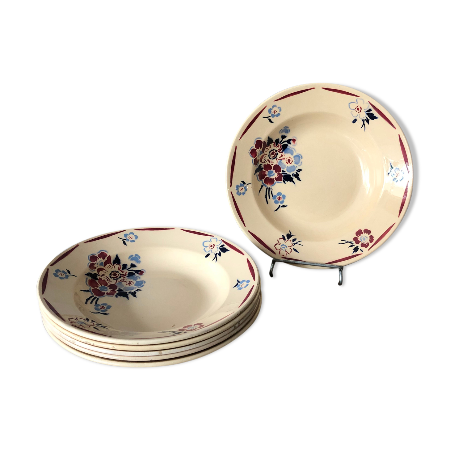 6 Luneville hollow plates