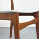 Chaises de salle à manger en teck danois par Schionning & Elgaard, années 1960, ensemble de 4