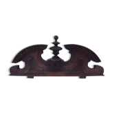 Pediment XIXth Walnut