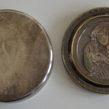 Small engraved metal box innocence