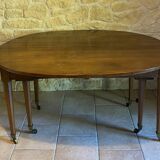 Table à manger en bois (avec rallonge) - mi XIX ème