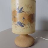 Dried flower lampshade