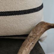 Striped cushion