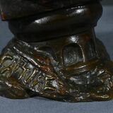 Bronze “Capture”, signed E.Villanis – Late 19th century