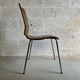 Pair of GILBERT model wood and metal chairs by Carina Bengs for IKEA 1999