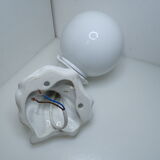 Wall light white ball