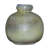Vase arrondi bleu-vert