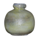 Blue-green rounded vase