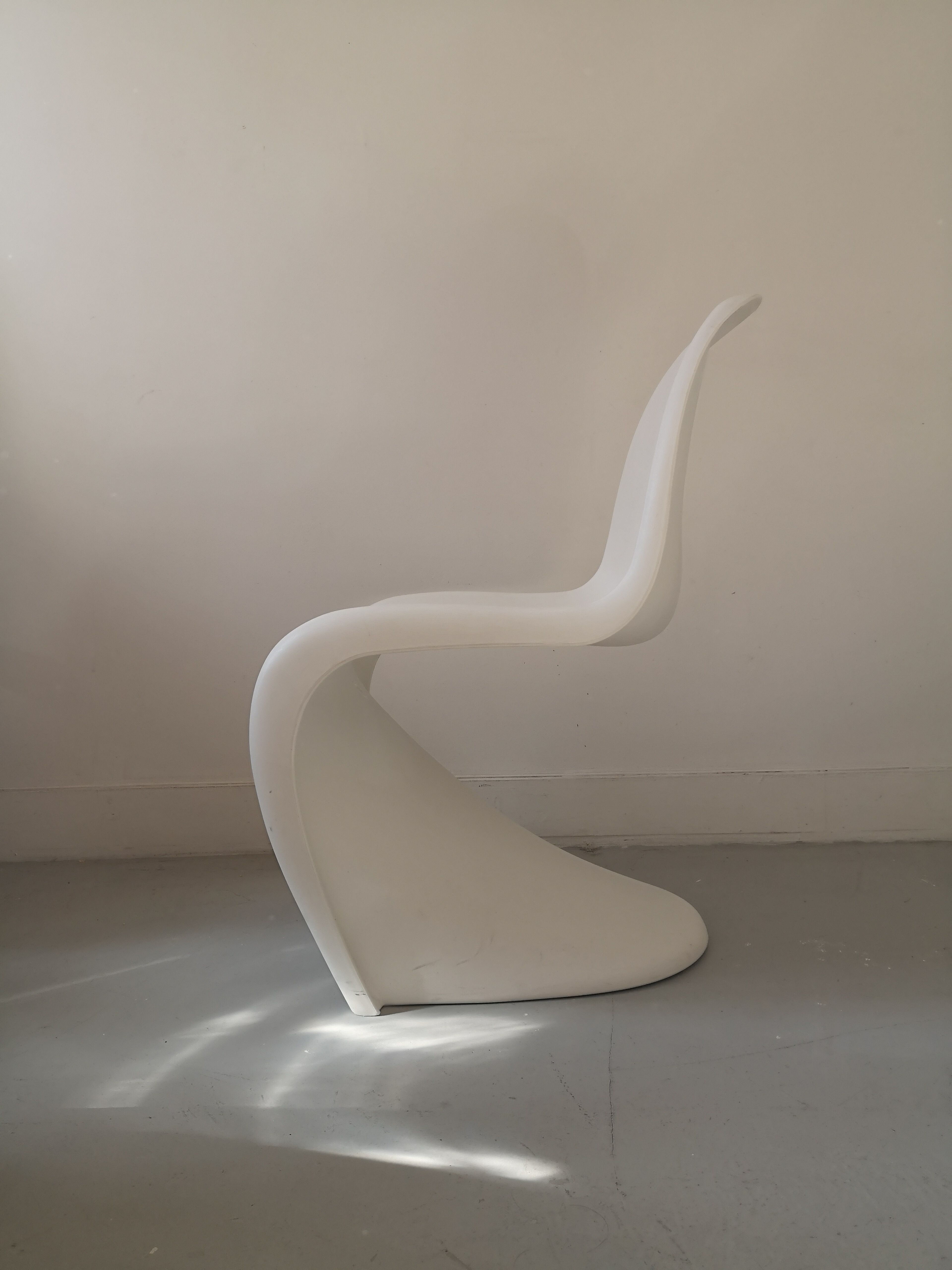 Chaise de Verner Panton édition vitra 1960