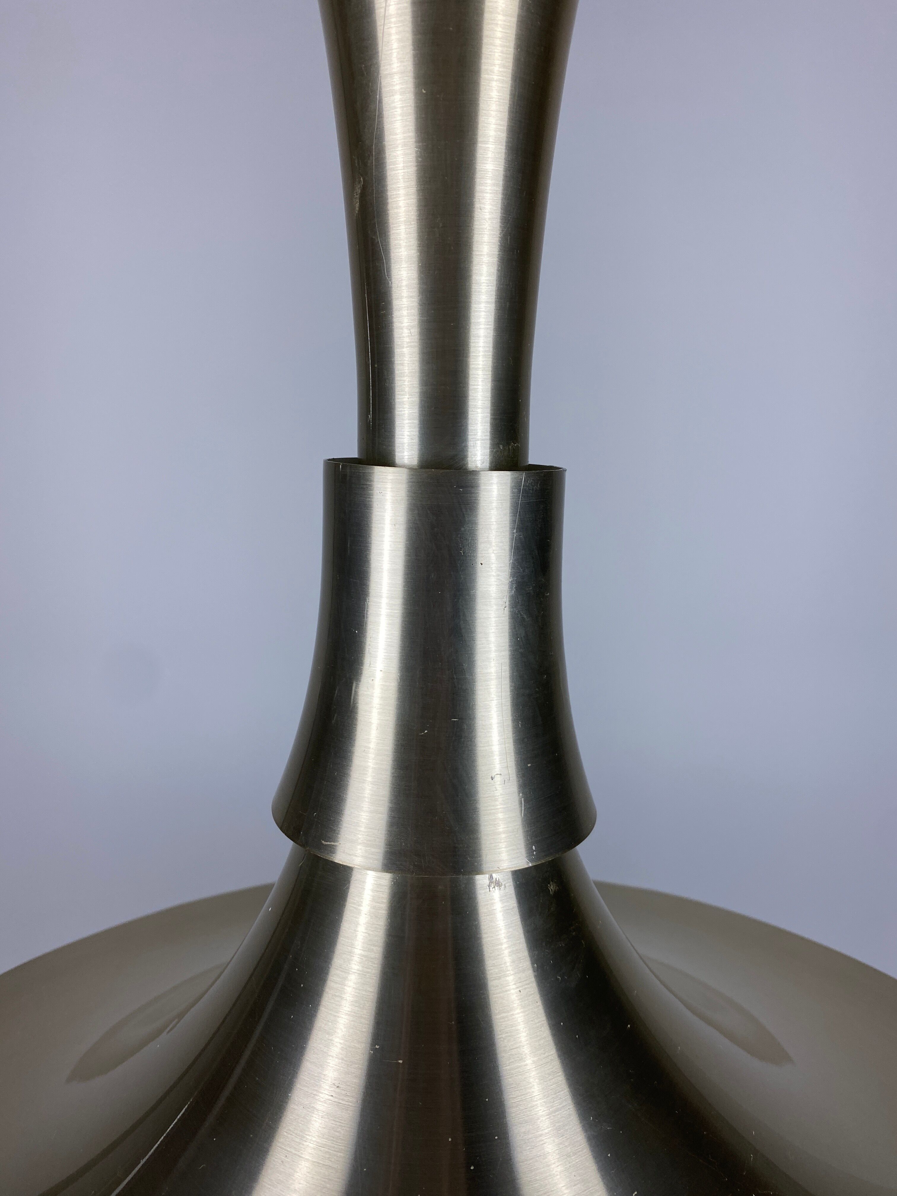 Trumpet shaped Pendant Lamp by Bent Nordsted for Lyskaer Belysning