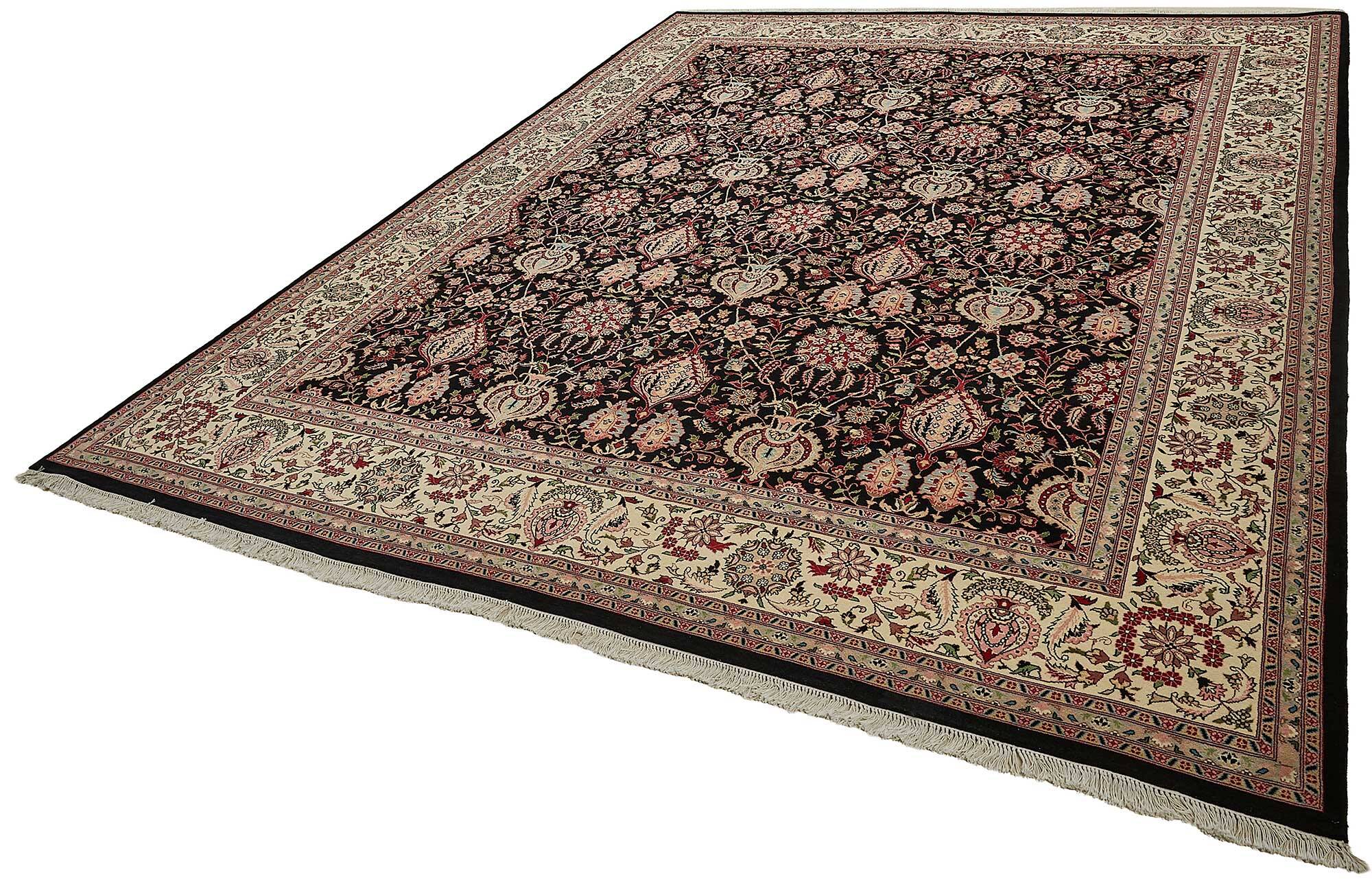 Turkish Handknotted Wool Oushak Rug 276 cm x 370 cm