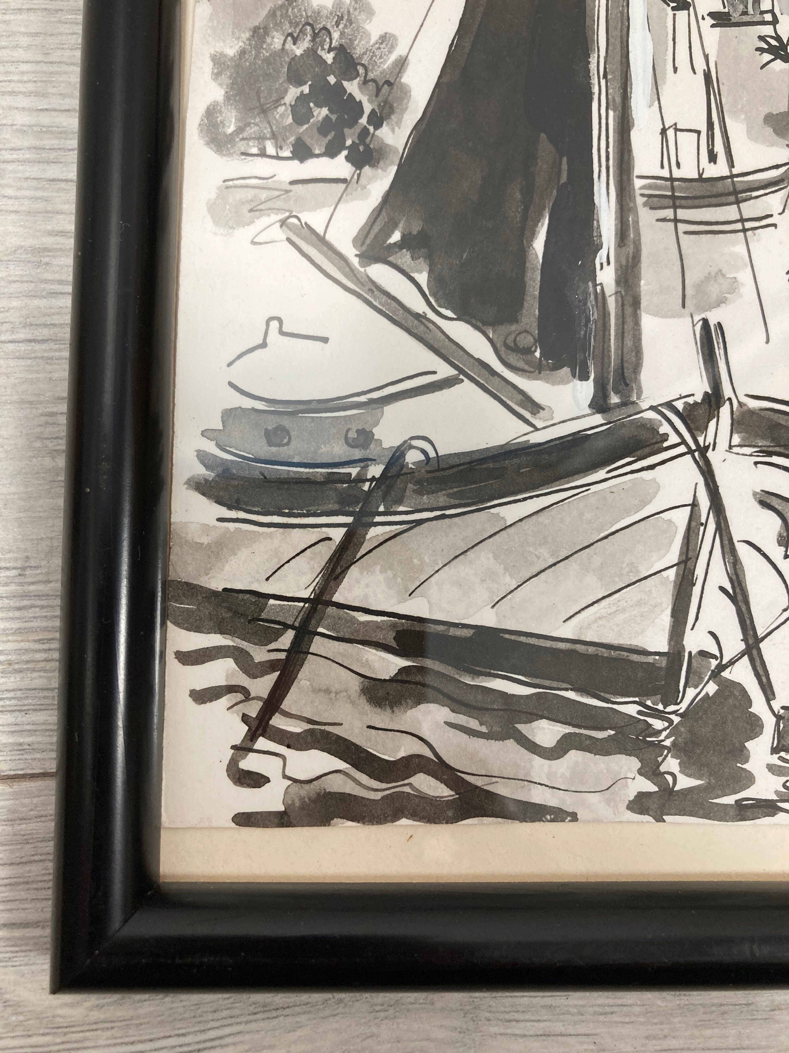 Aquarelle marine
