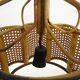 Ancienne suspension en rotin et cannage. Vintage années 60 70