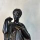 Diane de Gabies, black patinated bronze after the antique