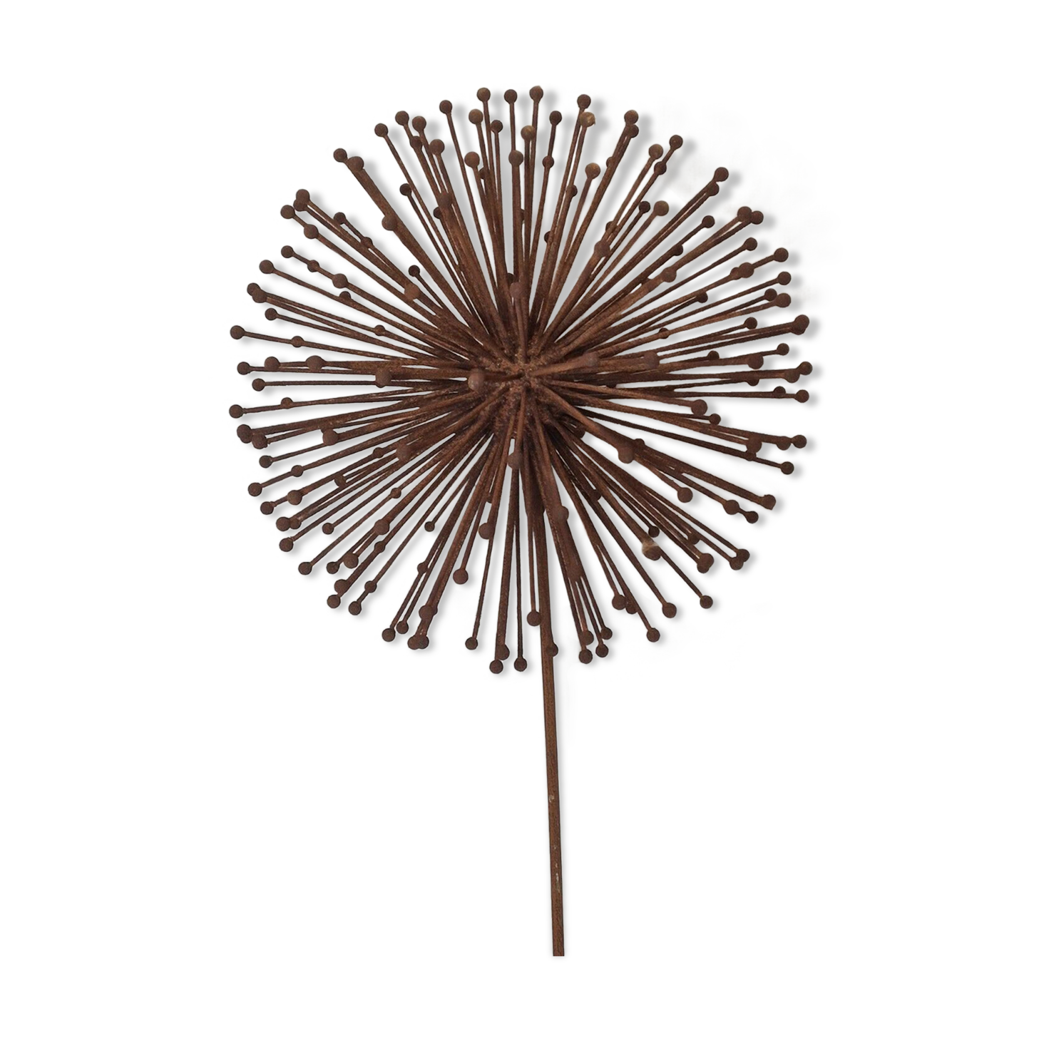 Wrought iron flower