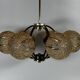 1960s 1970s 6-Light Sputnik Chandelier by Kaiser Leuchten Germany