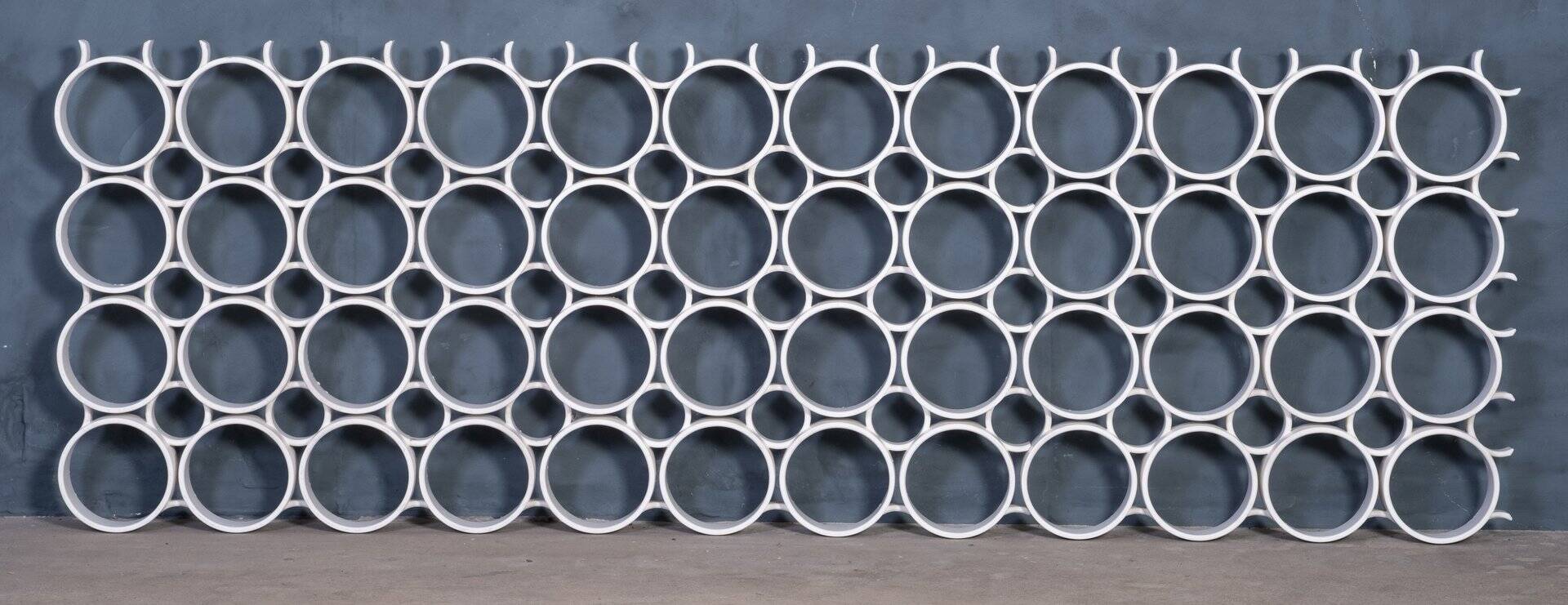 Modular Panels for Walls or Ceilings Space Age, 1970s, Set of 4