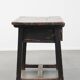 Antique Spanish side table from the late 18th century with a drawer