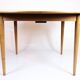 Table à manger ronde avec rallonges - Teck - Grete Jalk - P. Jeppesen - Années 1960