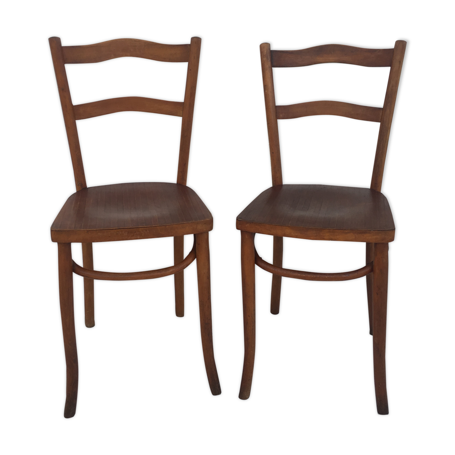 Pair of bistro chairs
