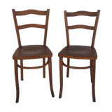 Pair of bistro chairs