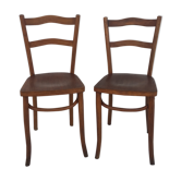 Pair of bistro chairs