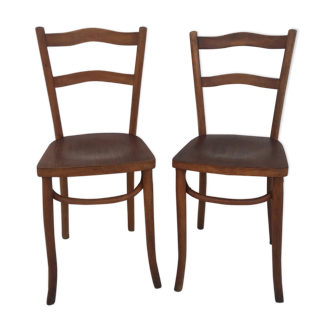 Duo de chaises de bistrot