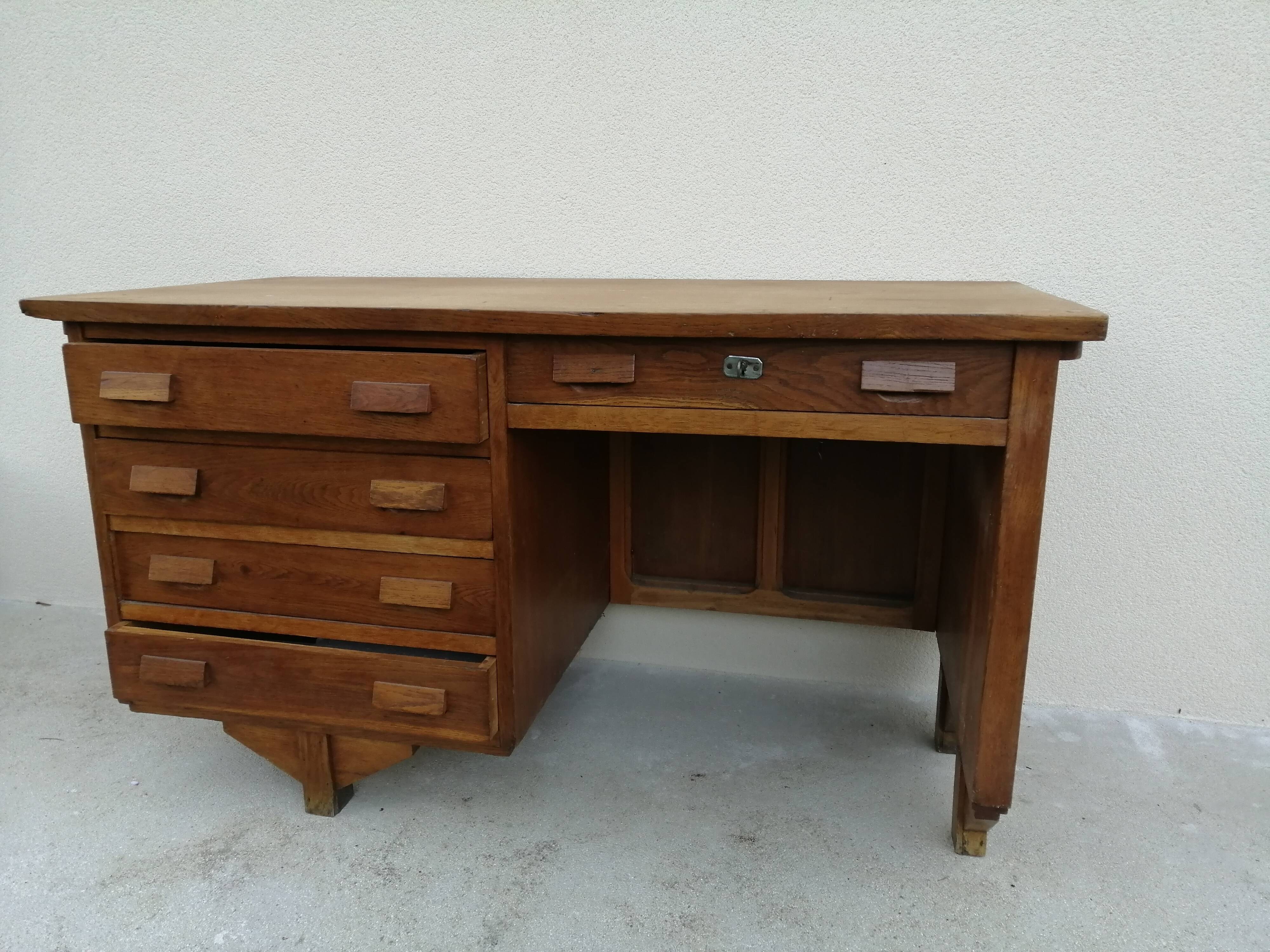 Administrative office desk, 1950s