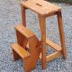 Escabeau en bois pliant 3 marches