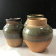 Lot de 3 pots en grès de Jules Guérin