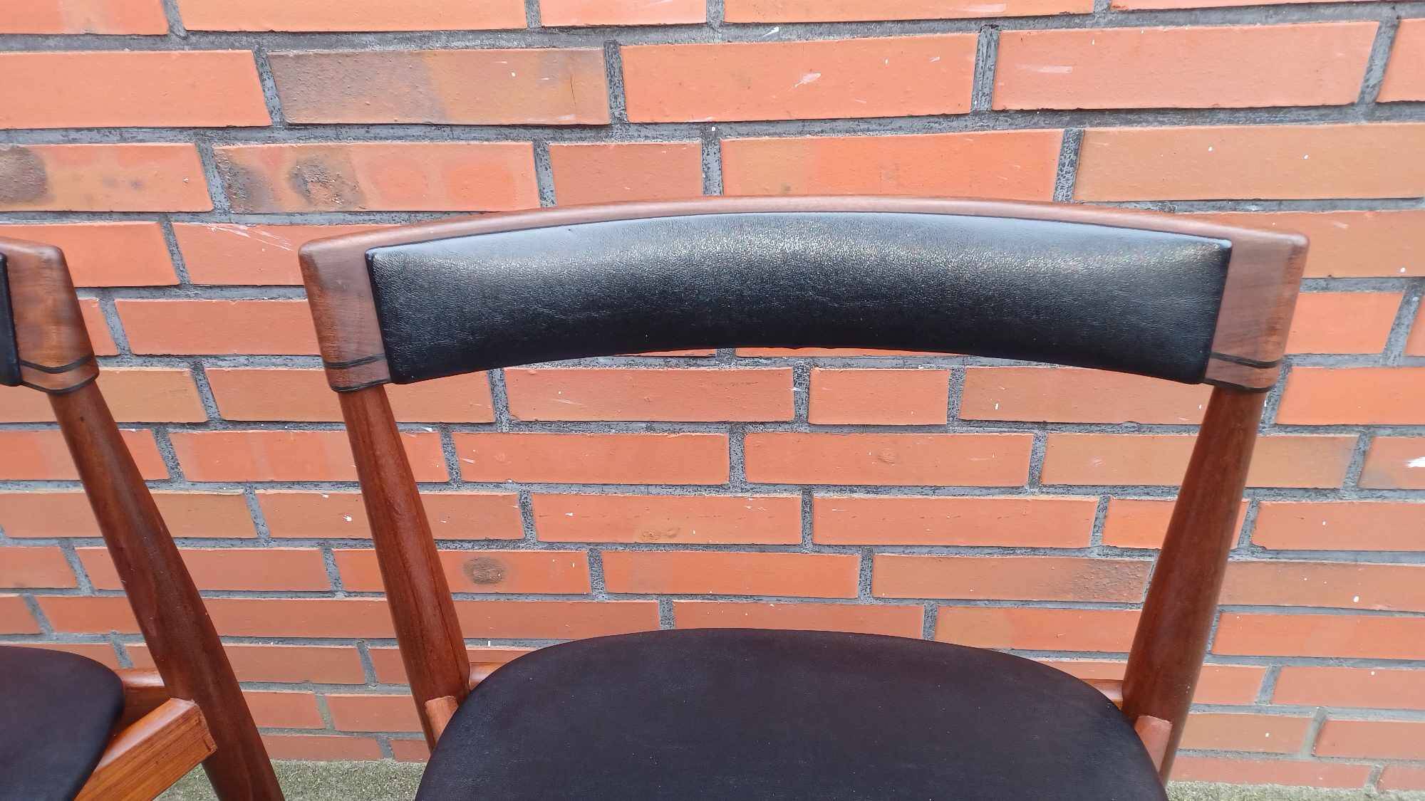 2 x Hans Olsen chairs for Frem Røjle, Denmark, Set de Lux, 1960s